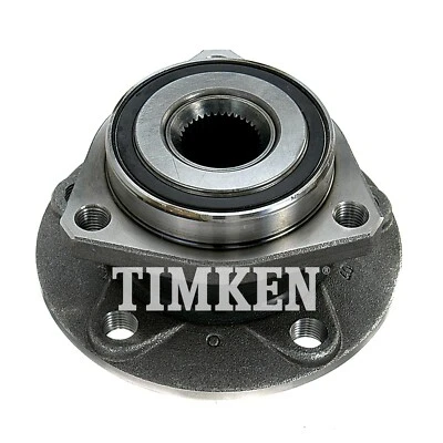Conjunto de cojinete de rueda y buje delantero Timken para Volkswagen GTI 2006-2010 tracción delantera Foto 1 de 4