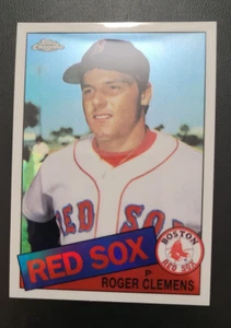 2019 Topps Chrome Iconic Rookie Reprints Roger Clemens #TGCR-23 / carta difficile - Foto 1 di 2