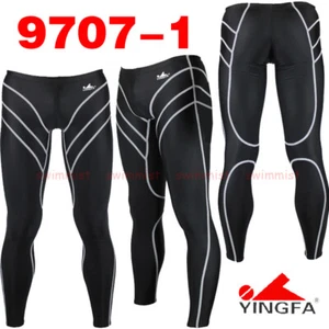 YINGFA 9707-1 MEN'S COMPETITION RACING TRAINING SWIMMING TRUNKS LEGSKIN XL Sz 30 - Picture 1 of 2