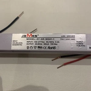 ZY-DR-WG01-1 - JAMES - Ballast - Input: 100-277Vac .03A Class 2 15W LED Driver - Picture 1 of 4