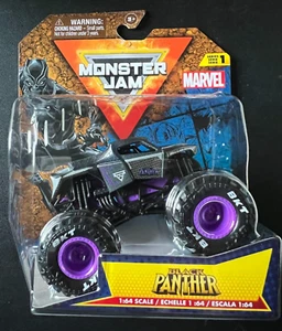 2024 Spin Master Monster Jam Marvel Black Panther - Picture 1 of 3