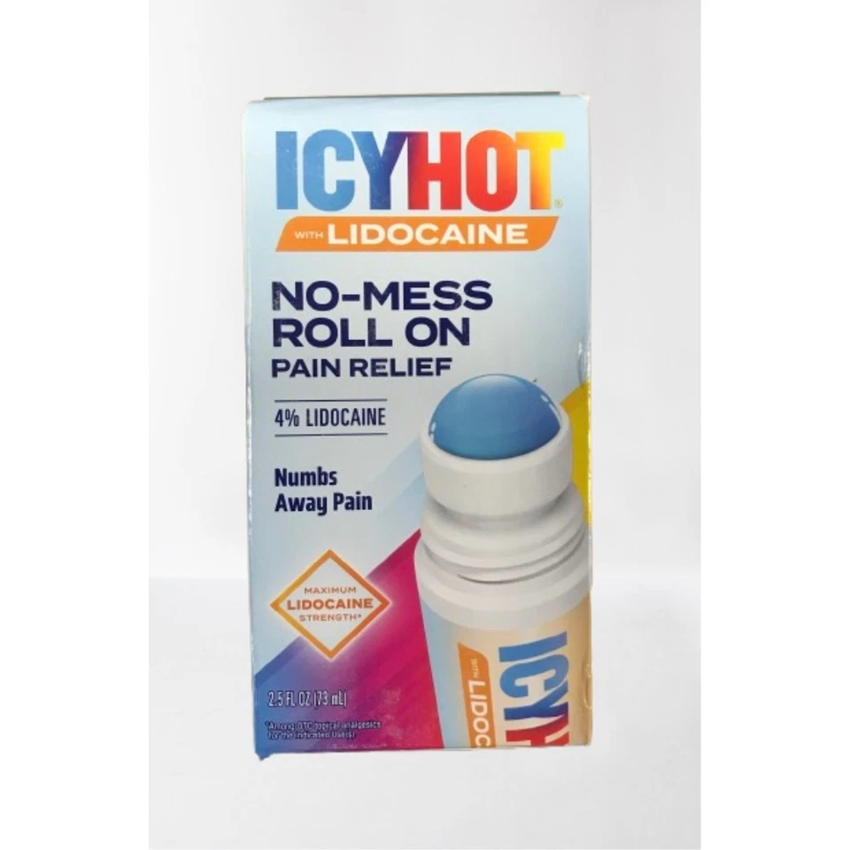Icy Hot Pain Relieving Cream Lidocaine Plus Menthol 2.5