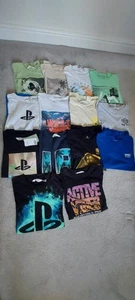 H&M Boys T-shirt Age 10-12y JOB LOT 14 In total - Picture 1 of 17
