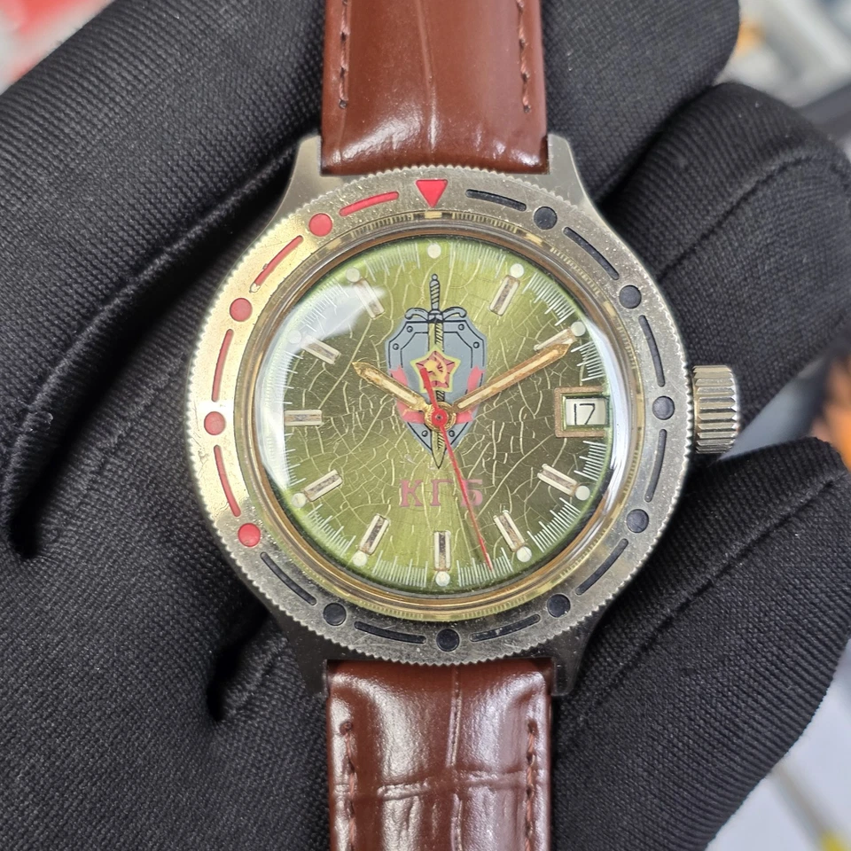 Reloj de pulsera Wostok KGB Komandirskie Vostok Commander SU, URSS КГБ 1990s Foto 1 de 4