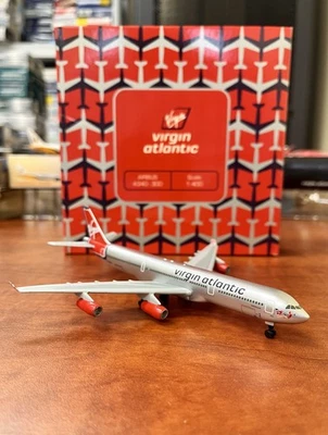 Virgin Atlantic Airbus A340-300 Sonic Wings 1:400 REG: G-VFAR Named - Diana - Image 1 of 4