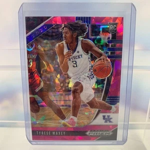 2020-2021 Panini Prizm Draft Picks Tyrese Maxey RC Pink Ice Prizm #14 - Picture 1 of 2