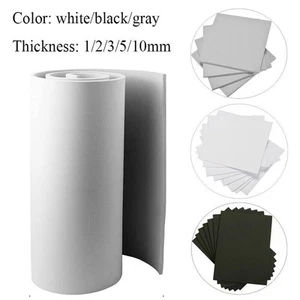 1/2/3/5/10mm Eva Foam Sheets Sound-Absorbing Noise Spone Model Making Material - Picture 1 of 12