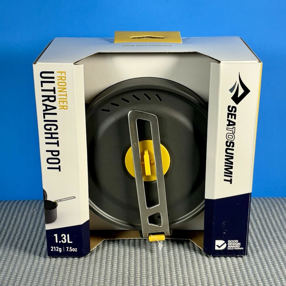 Sea to Summit Frontier Ultralight Pot NEW 1.3 Liter Camping backpacking Cooking - Image 1 of 4