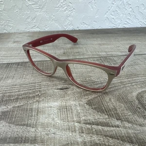 Ray Ban RB2132 New Wayfarer 6307 Creme Pink Sunglasses Frame Only 32-18-145 - Picture 1 of 7
