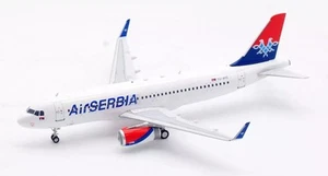 Air Serbia Airbus A320-232 YU-APO With Stand Map 1:200 Inflight200 IF320JU0924 - Picture 1 of 1
