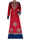 Arabic Islamic Egyptian 100% Cotton Abaya Galabeya Dress Kaftan jilbab Muslim