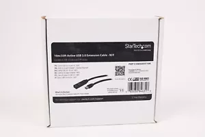StarTech USB3AAEXT10M 10m USB 3.0 (5Gbps) Active Extension Cable - M/F TAA p650 - Picture 1 of 2