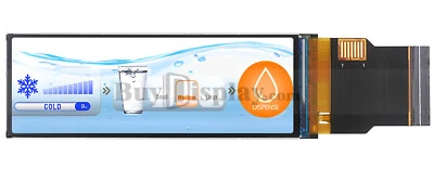 Bar Type 2.99 inch 268x800 IPS TFT LCD Display SPI+RGB Interface - Image 1 of 4