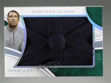 2016 Immaculate Collegiate Player Caps Button /2 Demetrius Jackson #19 Rookie RC