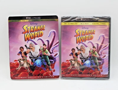 Strange World (4K UHD + Blu-Ray + Digital Code) - NEW - Image 1 of 2