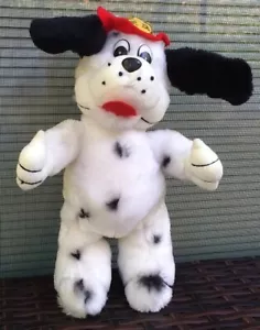 DE COLECCIÓN PM INT 1991 PELUCHE RELLENO 12" DEPARTAMENTO DE BOMBEROS DÁLMATA PERRO PULGAR HACIA ARRIBA ANIMAL - Imagen 1 de 1