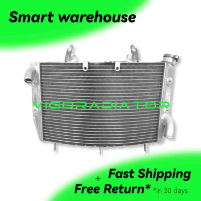 Nuevo radiador compatible con Yamaha YZF R6 2006-2016 2015 2014 2013 2012 2011 2009 aluminio Foto 1 de 4