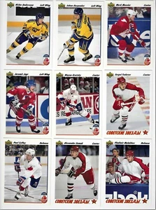 1991-92 Upper Deck Hockey Cards Card 300-500 You Pick to Complete Your Set Mint - Picture 1 of 1