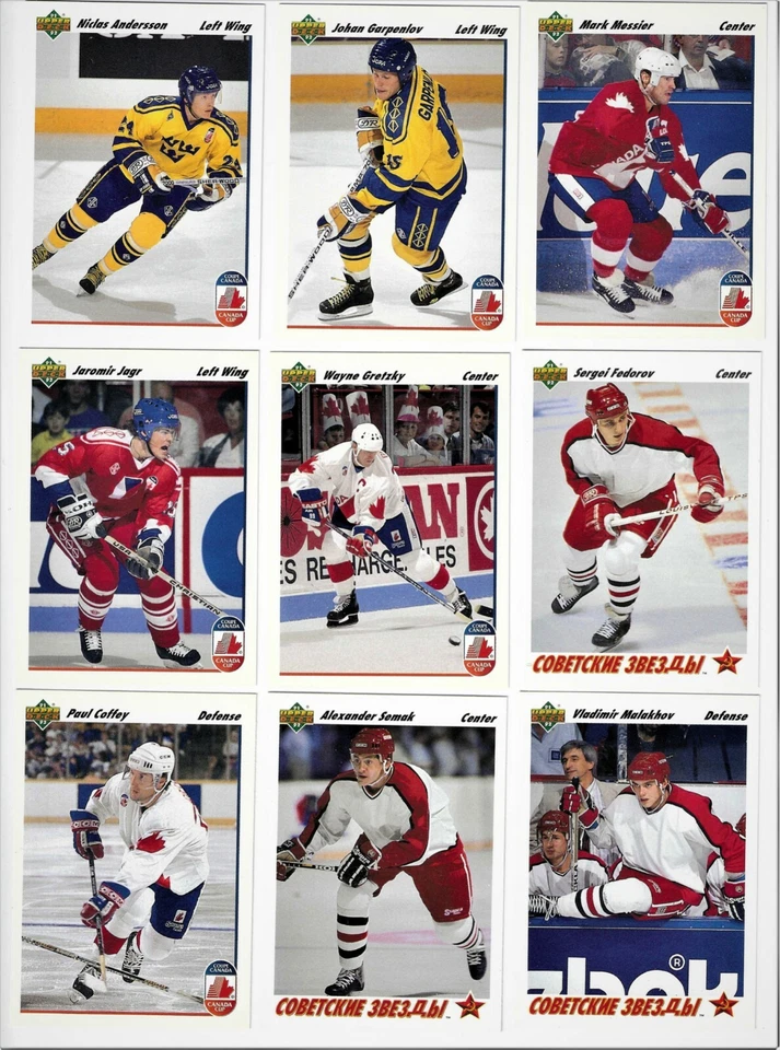 1991-92 Upper Deck Hockey Cards Card 300-500 You Pick to Complete Your Set Mint - Image 1 of 1