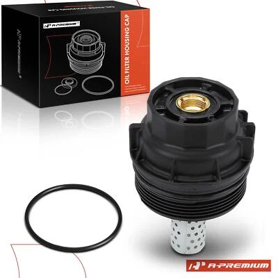 Cubierta de carcasa de filtro de aceite con junta tórica para Lexus LX570 Toyota Land Cruiser Sequoia Foto 1 de 4