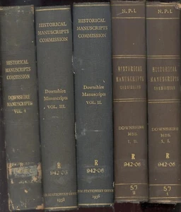 5 Vols Manuscripts of Marquess of Downshire, Easthapstead Park HMC HMSO 1924 - Picture 1 of 14