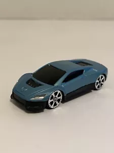 MOTOR MAX LAMBORGHINI BLUE 1:64 DIECAST 2 3/4' CAR WITH BLACK - Picture 1 of 11