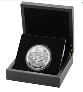 5oz Silver Proof Coin, £10, The Battles of Lexington & Concord, limited to 500. - Picture 1 of 7