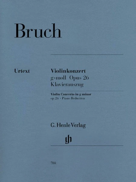 Max Bruch Violin Concerto in G Minor Op. 26 Sheet Music NEW 051480708 - Image 1 of 1