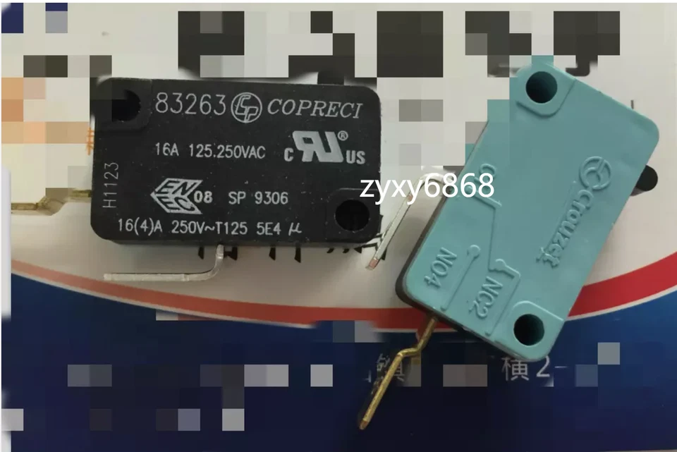 1PC Crouzet 83263 2pin 16A 250VAC Safety Micro Switch Travel Limit Reset Switch - Image 1 of 1