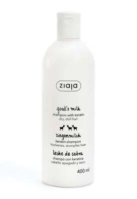 Ziaja Goats Milk Shampoo 400Ml OFFICIAL UK
