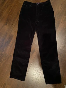 Gloria Vanderbilt FINE WALE Cordhose SCHWARZ Stretch Core Capsule Damen 12 - Bild 1 von 6