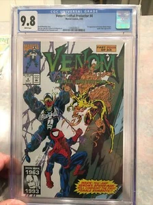 Venom Lethal Protector #4 1993 CGC 9,8 WP 1a app Scream debutto film - Foto 1 di 7