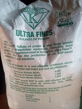 Sulfate of potash orga 0-0-50. Great soil addOn for denseness and favor 2 lb