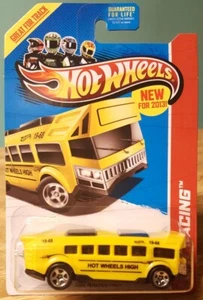 Hot Wheels Hot Wheels High Super School Bus 1:64 Scale New 2013 HW Racing - Picture 1 of 8