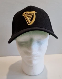 Guinness Made of More Snapback Hat – Black Men’s Cap Adjustable Beer Brand Logo - Picture 1 of 10
