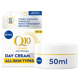 NIVEA Q10 plus ANTI-WRINKLE with SPF 30 Day Care Cream 50 Ml Size (1.69 Oz) - Picture 1 of 12