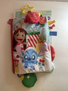 Disney BABY Lilo And Stitch Holiday Soft Book Play Toy NEW [m] - Picture 1 of 3