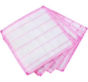 New Microfiber Wash Clothes Dish Cloth Cleaning Rags Set of 8 - Picture 1 of 3