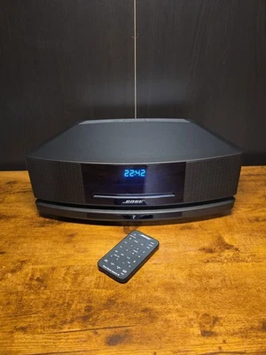 Bose Wave IV SoundTouch Espresso Black FM DAB CD Tap On/Off  WiFi Bluetooth  - Image 1 of 4