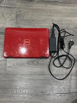 Necesita reparación - Laptop Dell Inspiron 11 3000 Series P25T con pantalla táctil roja usada Foto 1 de 4
