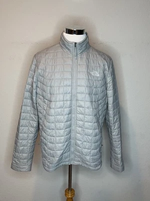 The North Face Thermoball Eco Quilted Puffer Jacket Full Zip Gray Men's Sz L - Image 1 of 4