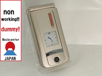 【манекен!】 Fujitsu F883iESS RAKURAKU телефон (золотой) docomo нерабочий мобильный телефон - Изображение 1 из 3