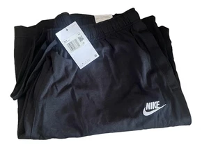 Pantalones Cortos Para Hombre Nike Negros Calce Estándar Hasta la Rodilla 100% Algodón Talla 4XL Nuevos - Imagen 1 de 3