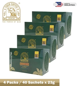 4 Box TIGER COFFEE Energy Drink per Uomo Erboristeria Vitalità Premium Resistenza DHL - Foto 1 di 9