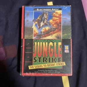 Sealed, Jungle Strike (Sega Genesis, 1993) Authentic Game. - Picture 1 of 11