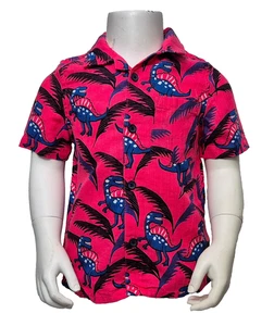 MARKS & SPENCER Boys Baby Lovely Short Sleeve Dinosaur Shirt Top 9-12 Months - Picture 1 of 2