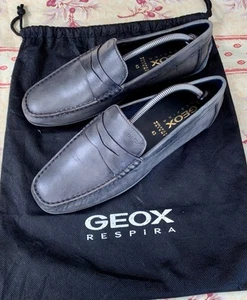 Geox - He. - Slipper , Gr. 43 , grau , ungetragen - Bild 1 von 3