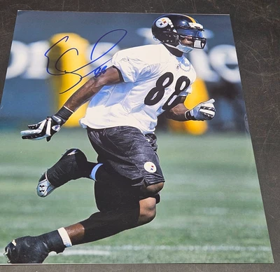 Фотосталеры с автографом Эммануэля Сандерса 8 x 10 дюймов - Изображение 1 из 3