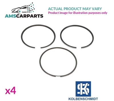 ENGINE PISTON RING SET 800070510025 KOLBENSCHMIDT 4PCS 0.25MM NEW OE REPLACEMENT - Image 1 of 4