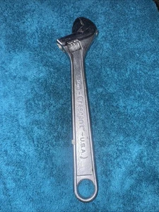 Vintage CRESCENT Tools Crestology 10" Adjustable Wrench USA ๐บ๐ธ NOS - Picture 1 of 5